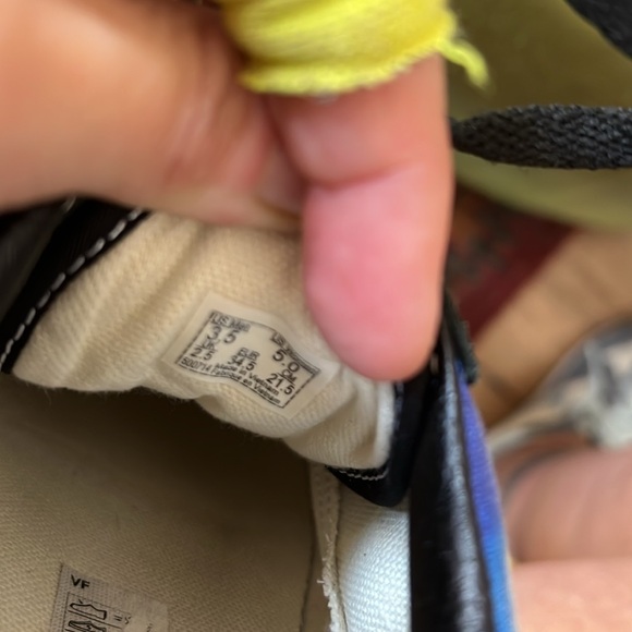 Kids Blue Vans - Picture 5 of 5